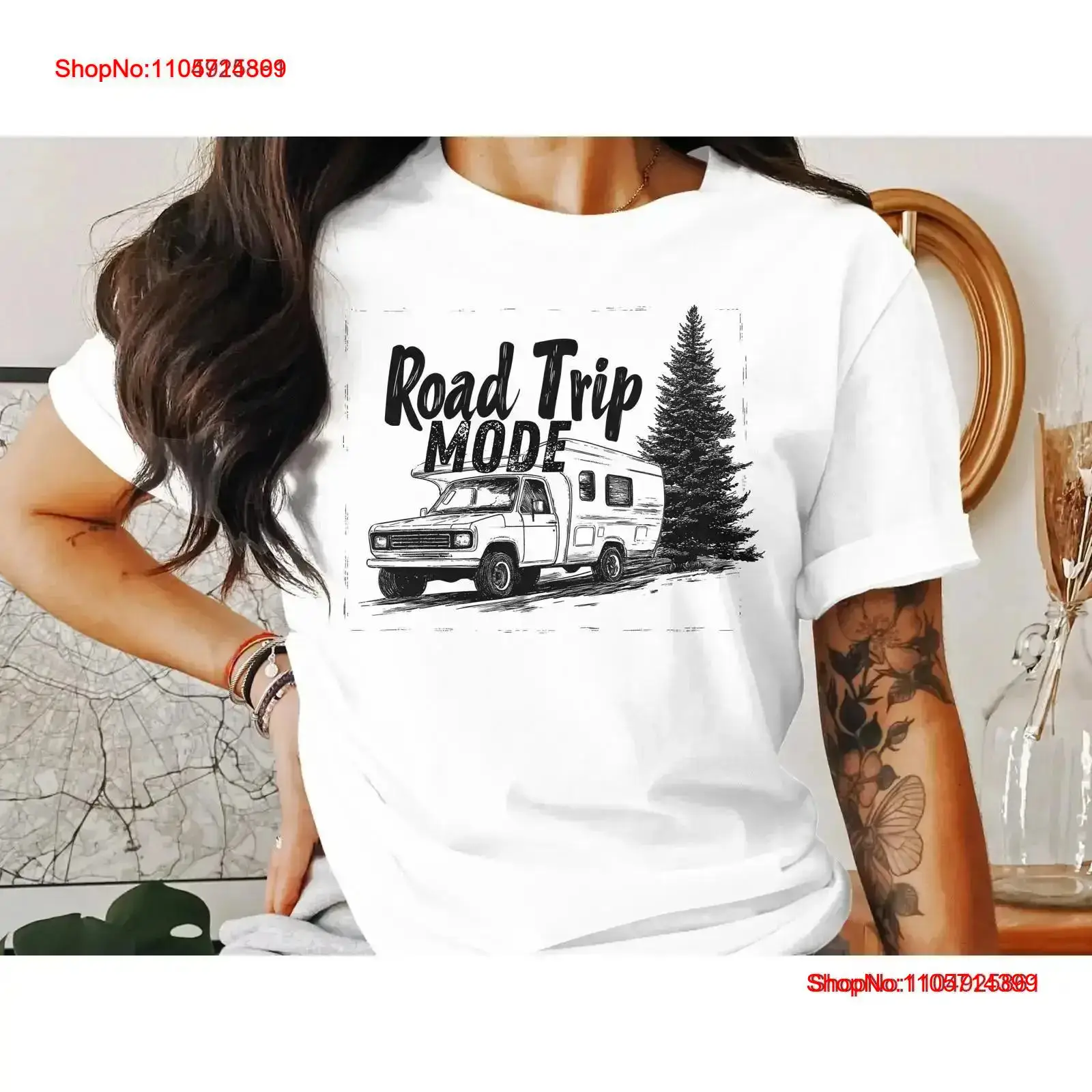 로드 트립 모드 티셔츠 캠핑 RV 라이프 어드벤처 자연 - Outdoor Adventure Rv 리뷰 및 가격