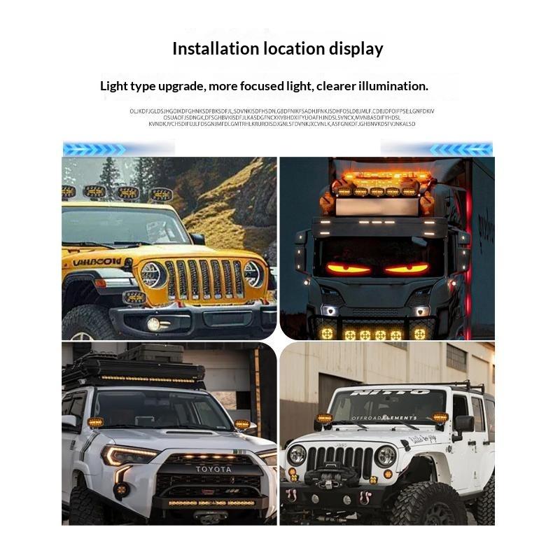 다용도 7인치 고출력 LED 스포트라이트 방수 트럭 루 - Outdoor Adventure Utv 리뷰 및 가격