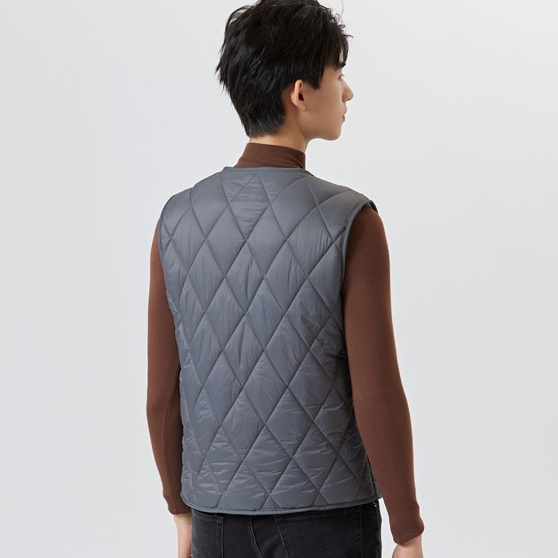 새로운 디자인 남성용 퀼팅 코튼 조끼 따뜻한 핏 짐 레 - Outdoor Adventure Quilt 리뷰 및 가격