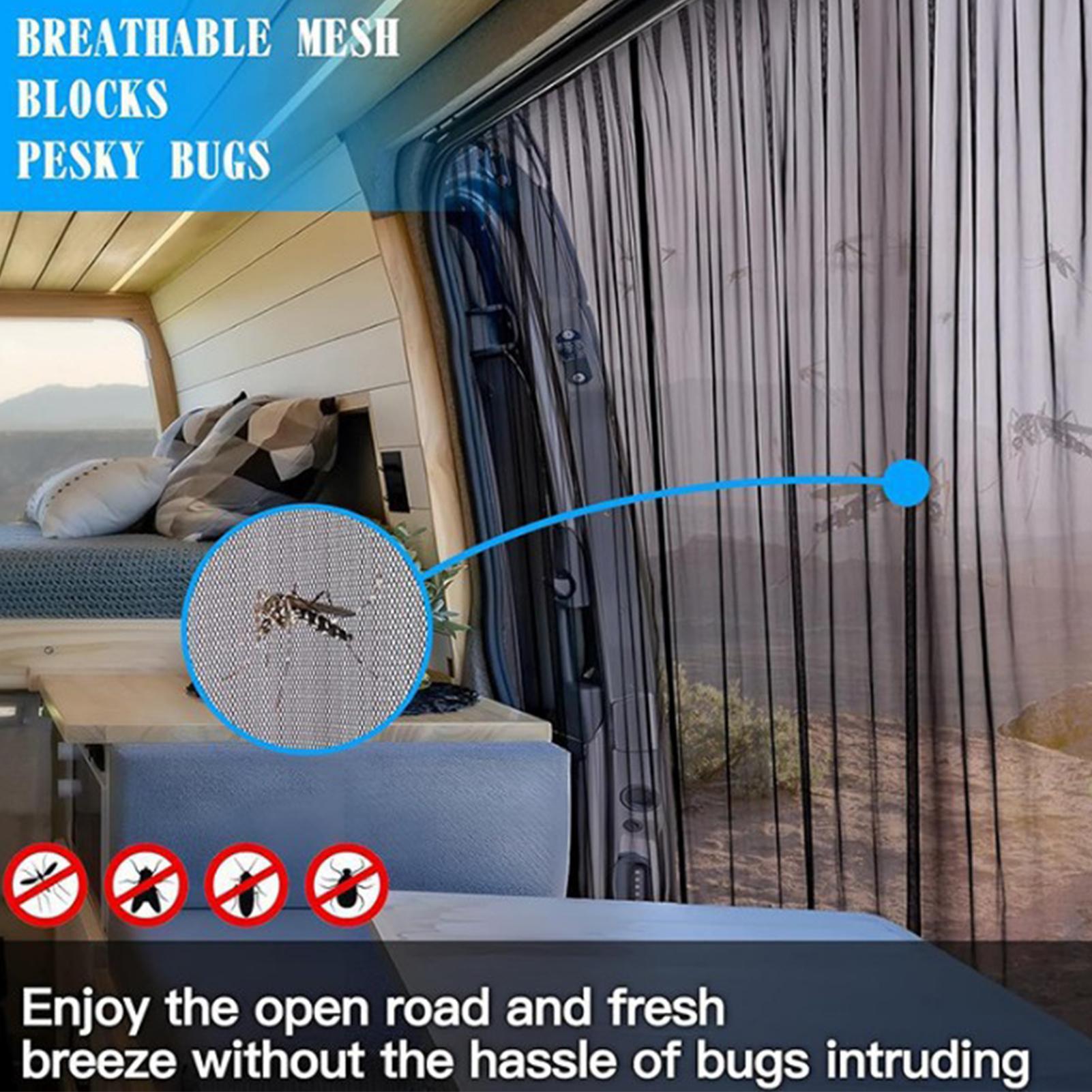 밴 도어 스크린 자외선 차단 네트 차량 액세서리 RV  - Outdoor Adventure Rv 리뷰 및 가격