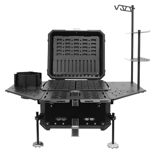 다기능 알루미늄 합금 아머드 테일 박스 - 휴대용 야외 - Outdoor Adventure Table With Storage 리뷰 및 가격