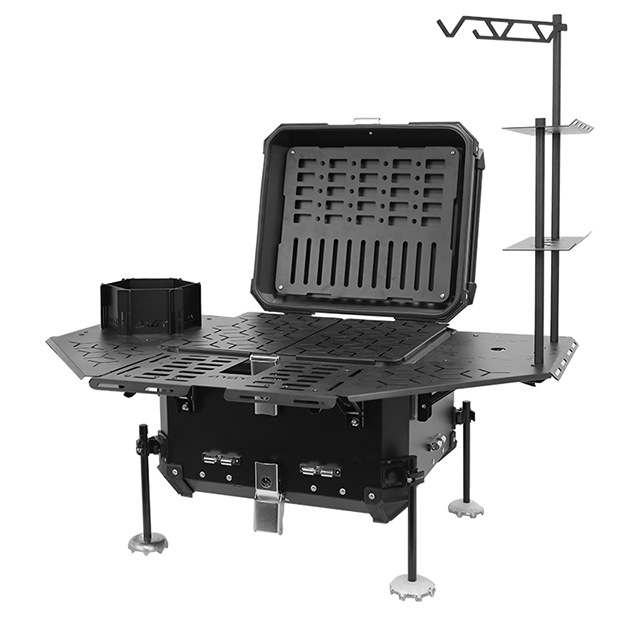 다기능 알루미늄 합금 아머드 테일 박스 - 휴대용 야외 - Outdoor Adventure Table With Storage 리뷰 및 가격