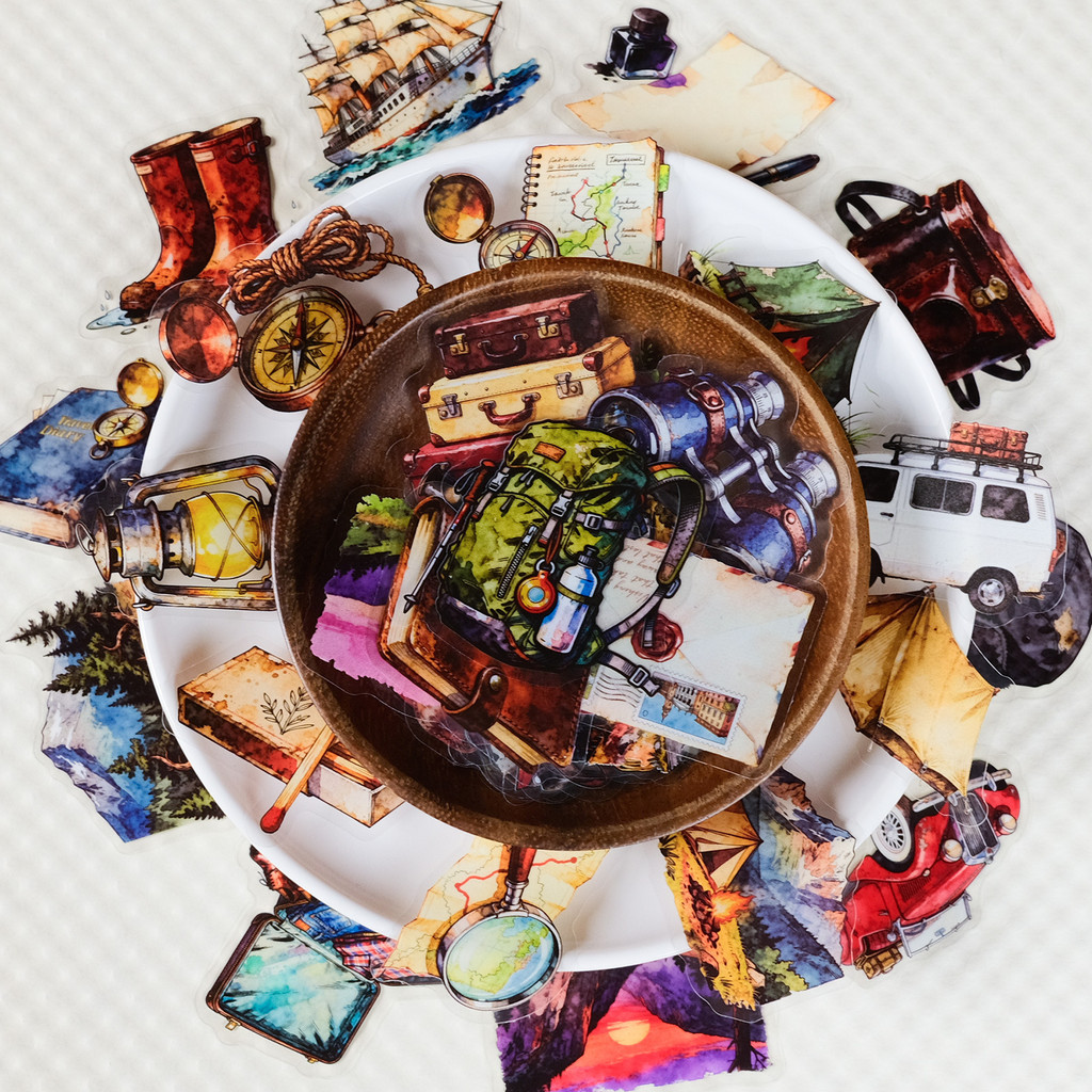 56Pcs 여행 야외 애완 동물 스티커 모험 장비 풍경 - Outdoor Adventure Store 리뷰 및 가격